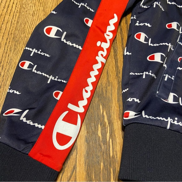 Blue and Red Champion Track Jacket - Picture 11 of 12